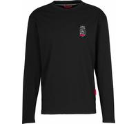 Van Deer - T-shirt mit langen ärmeln aus Baumwolle - Essential Longsleeve Black für Herren aus Baumwolle - Größe M - schwarz schwarz M