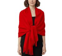 Van Der Rich ® - Weicher Kuscheliger Warmer Schal Wollmischgewebe - Damen (Rot1)