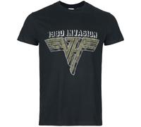 Van Halen 80 Invasion Männer T-Shirt schwarz
