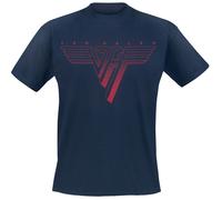 Van Halen Classic Red Logo T-Shirt navy in 3XL
