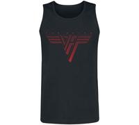Van Halen Classic Red Logo Tank-Top schwarz in M