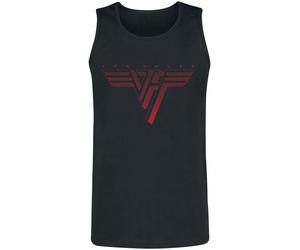 Van Halen Classic Red Logo Tank-Top schwarz in S