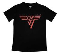 Van Halen Classic Rot Band Logo Damen Skinny Fit T Shirt XXL