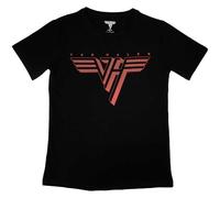 Van Halen Classic Rot Band Logo Damen Skinny Fit T Shirt XXL