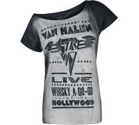 Van Halen Hollywood T-Shirt schwarz weiß in M