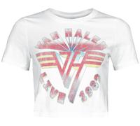 Van Halen Live '82 Frauen T-Shirt weiß M 95% Baumwolle, 5% Elasthan Band-Merch, Bands