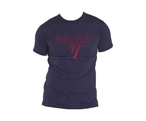 Van Halen - T-Shirt # Xl Unisex Blue # Classic Red Logo