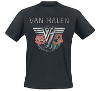 Van Halen Tour 1984 T-Shirt schwarz in L