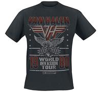 Van Halen World Invasion Tour 1980 Männer T-Shirt schwarz 3XL