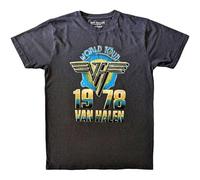 Van Halen World Tour 78 T Shirt XXL