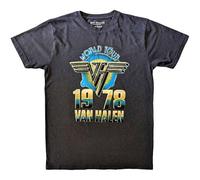 Van Halen World Tour 78 T Shirt XXL