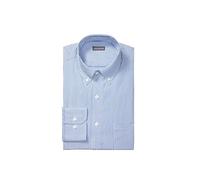 Van Heusen Herren Pinpoint Regular Fit Stripe Button Down Collar Dress Shirt Klassisches Hemd