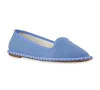 VAN HILL Damen Slip Ons Slippers Bequeme Basic Spitze Schlupf-Schuhe 841207