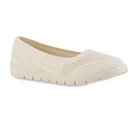 VAN HILL Damen Sportliche Ballerinas Bequeme Strick Profil-Sohle Schuhe 841603