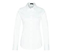 van Laack Modern Fit Bluse weiss, Einfarbig