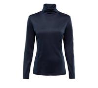 van Laack Modern Fit Damen Rollkragenpullover blau, Einfarbig