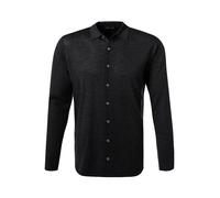 van Laack Hemd Herren Regular Fit Langarm schwarz, M