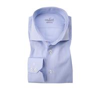 van Laack Hemd Herren Slim Fit Langarm Haifischkragen blau, 44