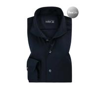 van Laack Hemd Herren Slim Fit Langarm Jersey blau, XXL