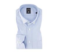 van Laack Hemd Herren Slim Fit Langarm Oxford blau, 42