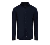 van Laack Meisterwerk Slim Fit Jerseyhemd navy, Einfarbig