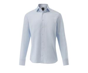 VAN LAACK - Hemd Tailor Fit Dessiniert - Größe 38 - blau