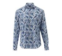 van Laack Meisterwerk Tailor Fit Hemd blau, Gemustert
