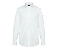 van Laack Hemd Herren Slim Fit Umschlagmanschetten Baumwolle Weiß, 39