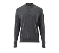 van Laack Tailor Fit Poloshirt grau, Strukturiert