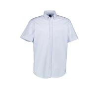 van Laack Kurzarmhemd Herren Slim Fit Kurzarm Baumwolle blau, 39