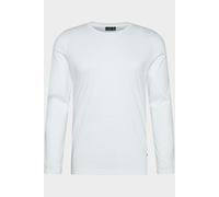 van Laack Meisterwerk Slim Fit Longsleeve weiss, Einfarbig