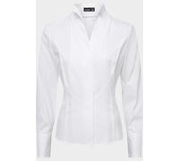 van Laack Modern Fit Bluse weiss, Einfarbig