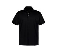 van Laack Polo-Shirt Herren Regular Fit Kurzarm Baumwoll-Jersey schwarz, 3XL