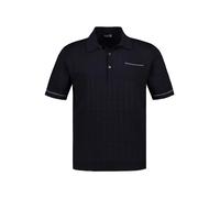van Laack Polo-Shirt Herren Regular Fit Kurzarm blau, XXL