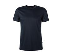 van Laack T-Shirt Herren Slim Fit Kurzarm Rundhals Baumwolle blau, M