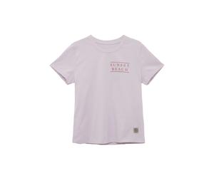 VAN ONE CLASSIC CARS SUNSET BEACH T-Shirt Damen | 8499 LILA | S