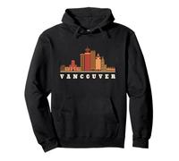 Vancouver British Columbia Kanadier, Skyline Vancouver Pullover Hoodie