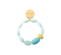 Vanessa Baroni Armband Unique Flex, cloud marble, vergoldet