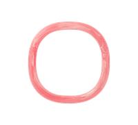 Vanessa Baroni Armreif Soft Edge, watermelon marble