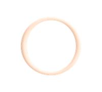 Vanessa Baroni Armreif Thin Loop, latte