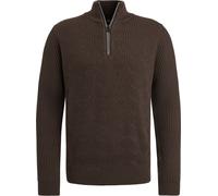 Vanguard Halfzip Pullover Struktur Wool Mix Braun - Größe 3XL Braun 3XL