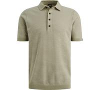 Vanguard Knitted Polo Streifen Grün - Größe M Grün M