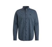Vanguard - Long Sleeve Shirt Print on poplin stretch blue indigo - Gr. - XXXL