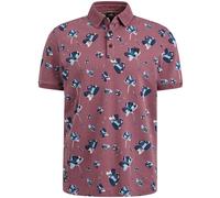 Vanguard Polo Piqué Blumen Dunkelrosa - Größe M Pink M