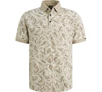 Vanguard Poloshirt Piqué Print Beige - Größe S Khaki S