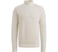 Vanguard Rollkragenpullover Struktur Off White - Größe L Weiß L