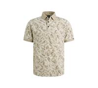 Vanguard Poloshirt Piqué Print Beige - Größe XXL Khaki XXL