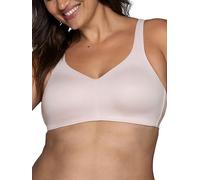Vanity Fair Beauty Back Damen-BH mit glatter Rückseite, für Komfort und Halt ohne Bügel, einfache Größenauswahl von Größe S bis 3XL, Durchsichtiger Quarz, XX-Large