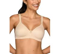 Vanity Fair Damen Bra with 2-Way Convertible Straps, Body Caress Full Coverage, Lightly Lined Cups Up to Dd BH mit voller Abdeckung, Undurchsichtige, Drahtlos - Beige, 75D