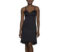 Vanity Fair Damen Antistatische Nylon-Slips für Unterkleider, Größe S-5xl Voller Schlupf, Spitze, 56 cm, Schwarz, XXL